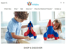 Tablet Screenshot of childplay.com.au